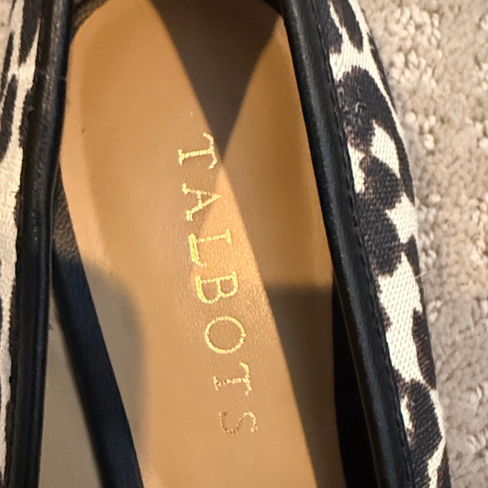 Talbots Animal Print Ballet Flats 7.5 - Picture 4 of 4